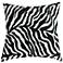 Dann Foley - Cushion - Zebra Print
