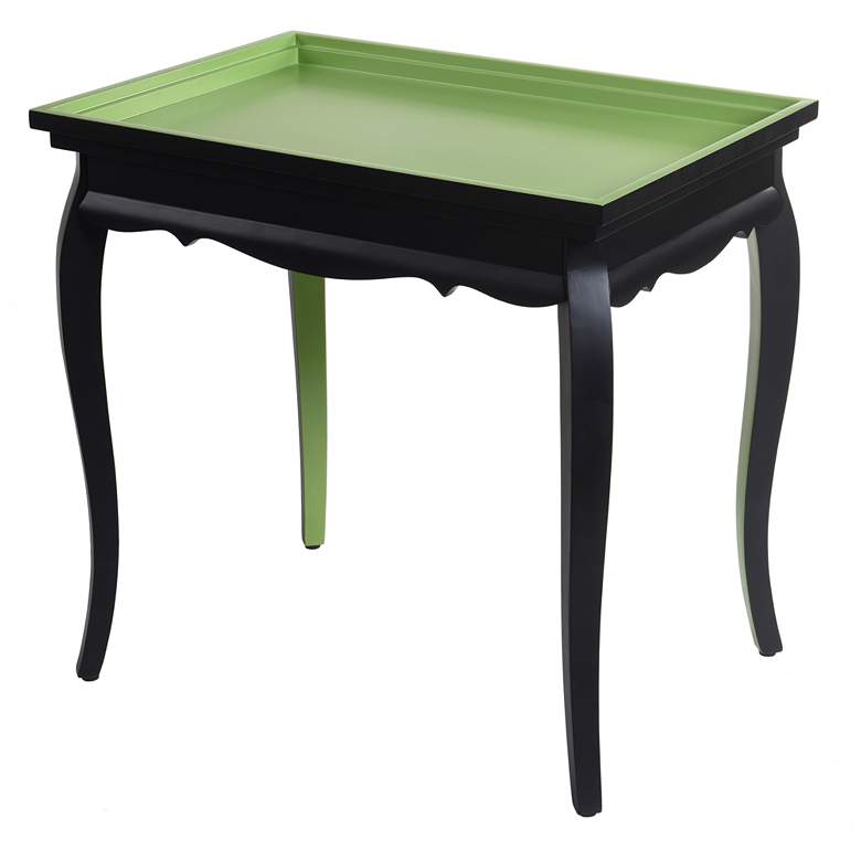 Image 1 Dann Foley - End Table - Black/Green
