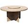 Dann Foley Highland Round Wicker Outdoor Dining Table