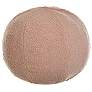 2_Dann Foley Lifestyle Sphere Plush 12" x 12" Blush Pink Pillow
