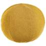 2_Dann Foley Lifestyle Sphere Plush 12" x 12" Marigold Yellow Pillo