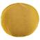 Dann Foley Lifestyle Sphere Plush 12" x 12" Marigold Yellow Pillo