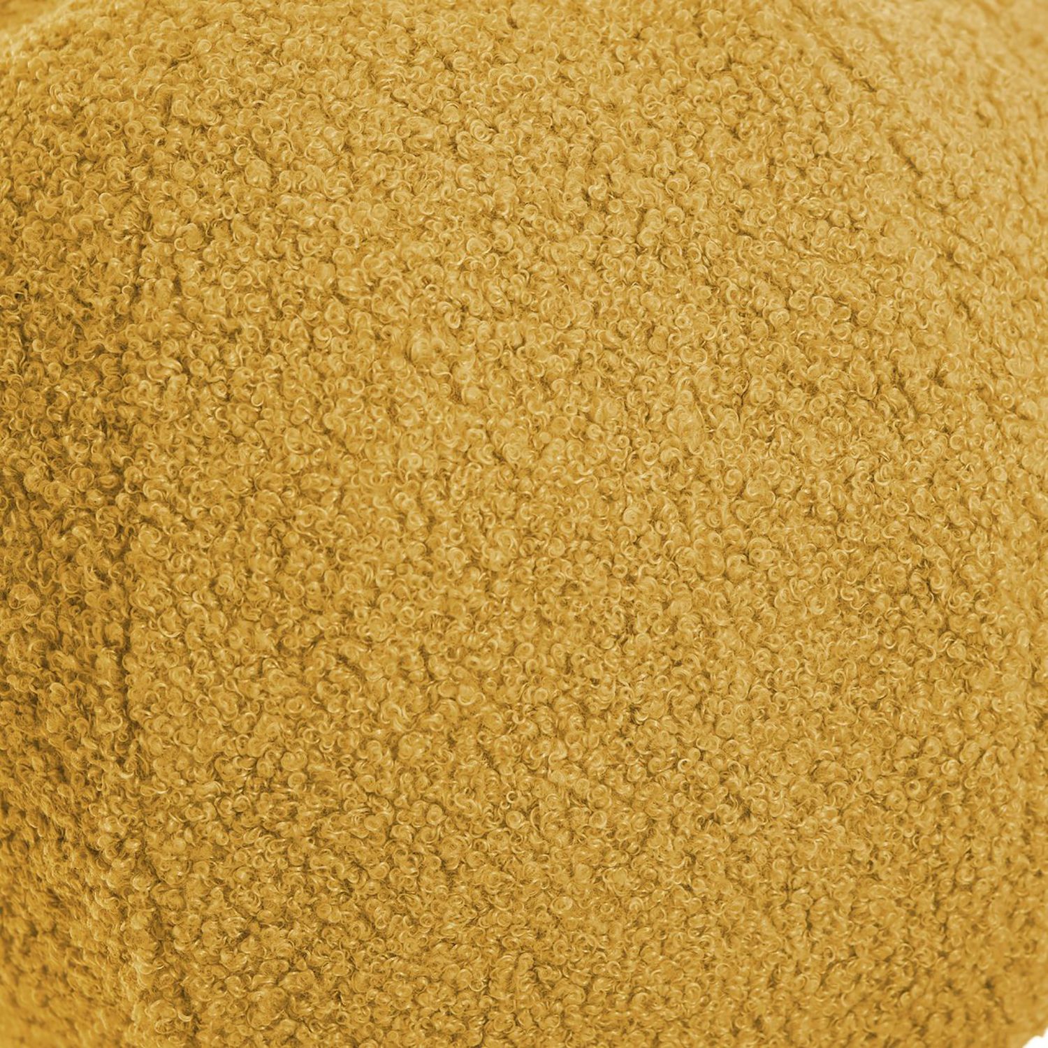 Image 3 Dann Foley Lifestyle Sphere Plush 12" x 12" Marigold Yellow Pillo more views