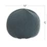 4_Dann Foley Lifestyle Sphere Plush 12" x 12" Stone Blue Pillow more views