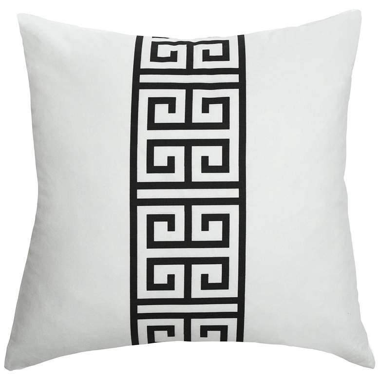 Image 1 Dann Foley - Linen Cushion - Greek Key