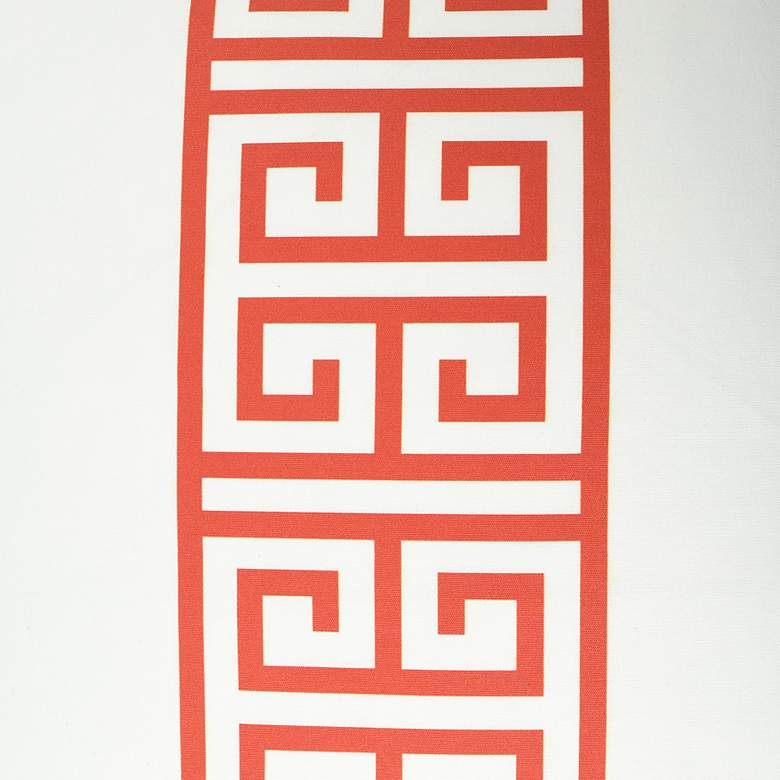 Image 5 Dann Foley - Linen Cushion - Greek Key more views