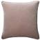 Dann Foley Sincere 24" x 24" Pale Pink Chenille Pillow