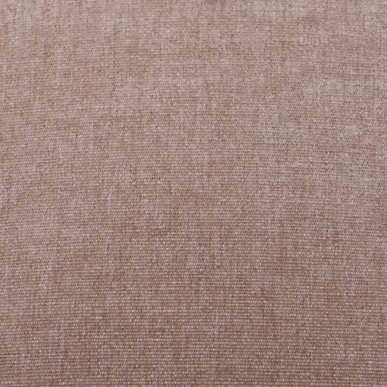 Image 3 Dann Foley Sincere 24" x 24" Pale Pink Chenille Pillow more views