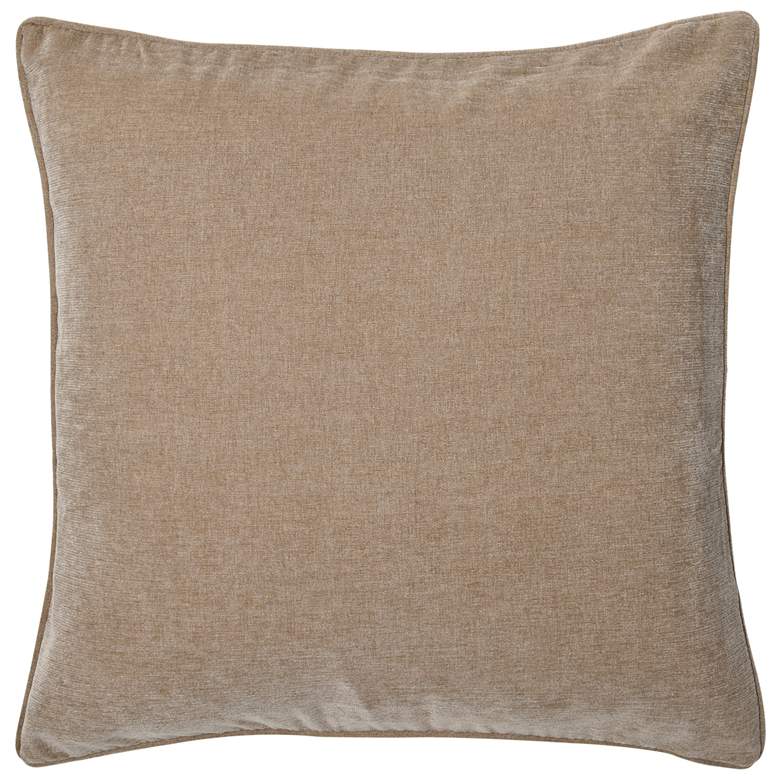 Image 2 Dann Foley Sincere 24" x 24" Sand Chenille Pillow