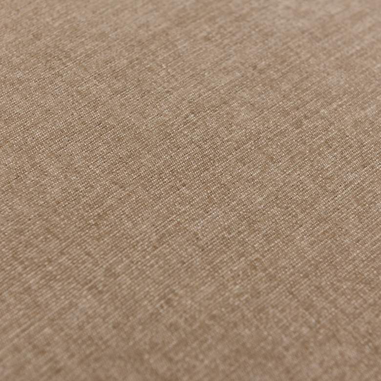 Image 4 Dann Foley Sincere 24" x 24" Sand Chenille Pillow more views