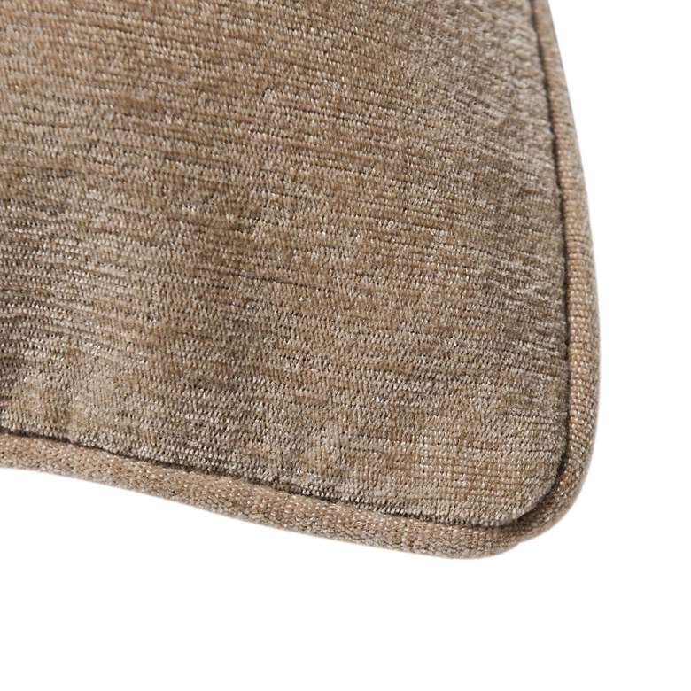 Image 5 Dann Foley Sincere 24" x 24" Sand Chenille Pillow more views
