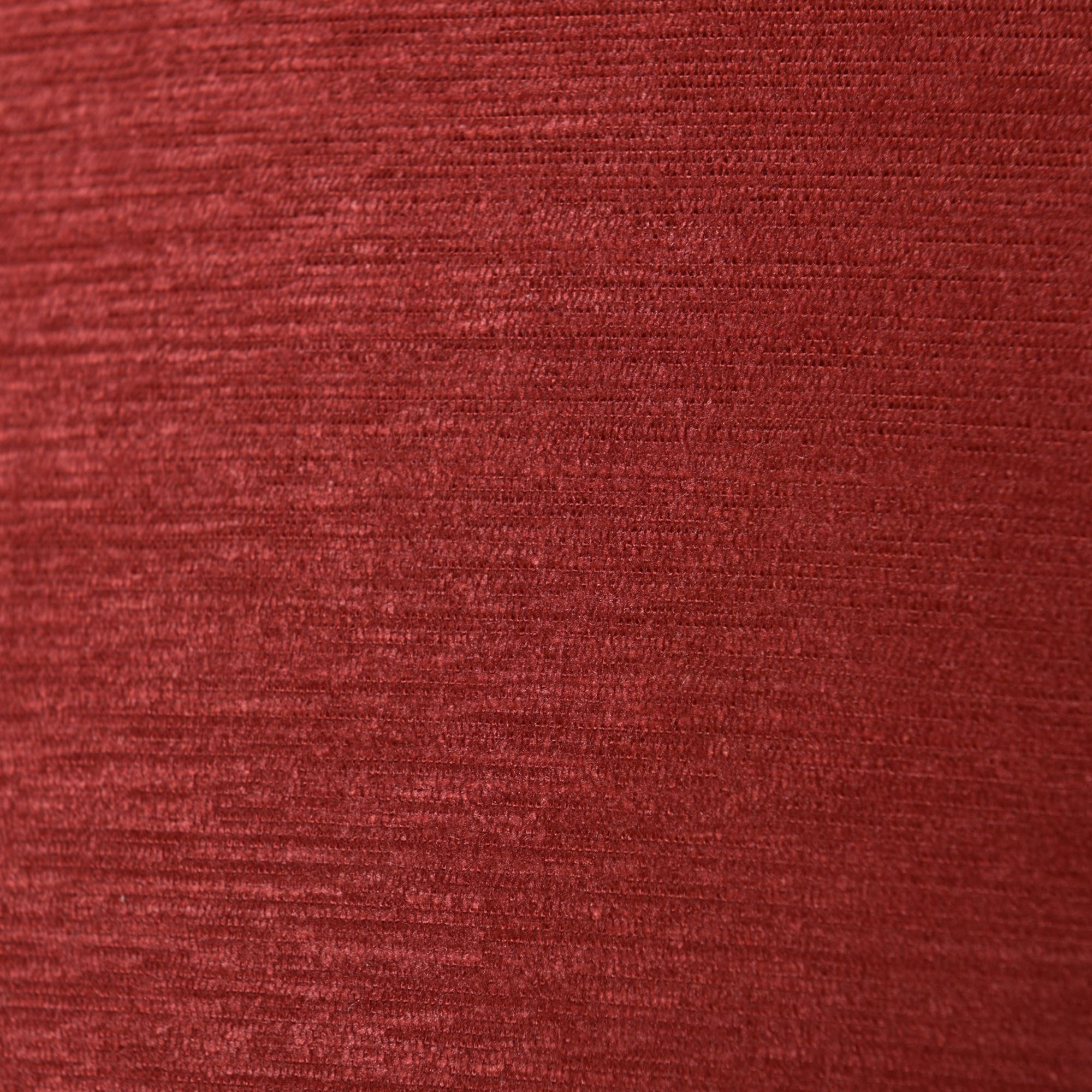 Image 3 Dann Foley Sincere 24" x 24" Scarlet Red Chenille Pillow more views