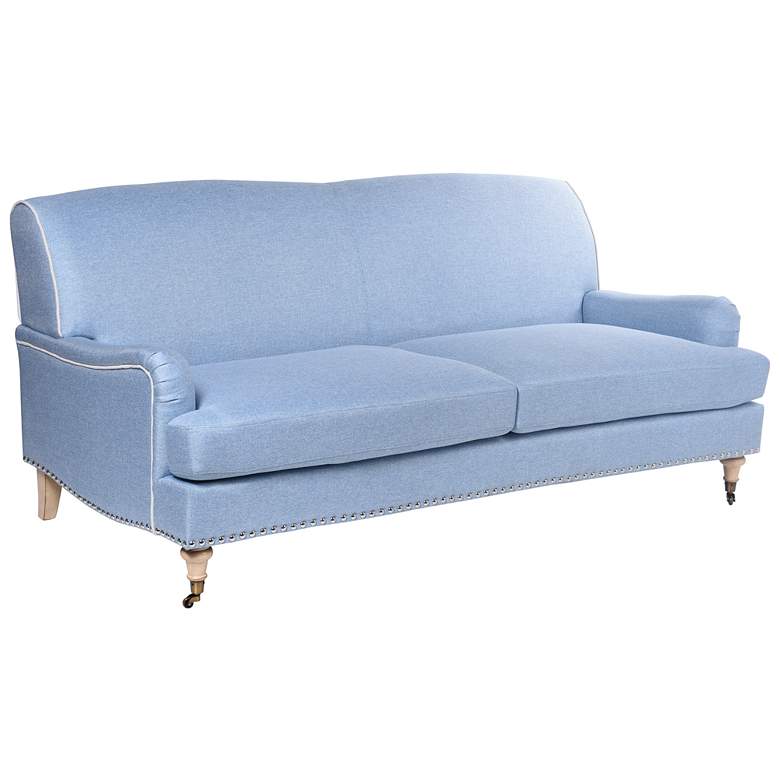 Image 1 Dann Foley - Sofa - Chambray Blue