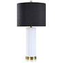 Dann Foley - Table Lamp - White and Gold