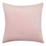 3_Dann Foley Tuxedo 24" x 24" Blush Pink Velvet Tux Pleat Pillow more views