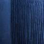5_Dann Foley Tuxedo 24" x 24" Classic Navy Velvet Tux Pleat Pillow more views