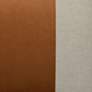 4_Dann Foley Two Tone 24" x 24" Pale Gray And Cinnamon Banded Throw more views