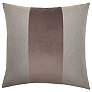 2_Dann Foley Two Tone 24" x 24" Pistachio And Dusty Rose Banded Thr