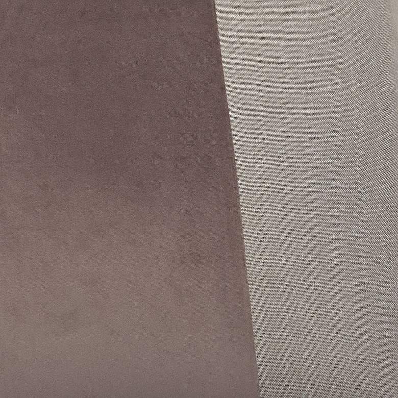 Image 5 Dann Foley Two Tone 24" x 24" Pistachio And Dusty Rose Banded Thr more views