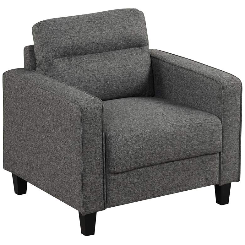 Image 2 Danna Gray Fabric Accent Chair