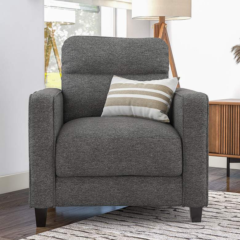 Image 1 Danna Gray Fabric Accent Chair
