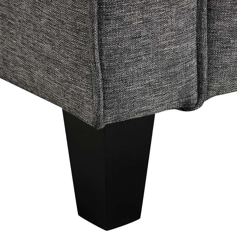 Image 4 Danna Gray Fabric Accent Chair more views
