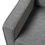 Danna Gray Fabric Accent Chair