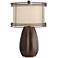 Dannie Hammered Bronze Jug Table Lamp