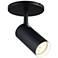 Danolite Stanly 4 3/4" Modern Black Adjustable Ceiling Spot Light