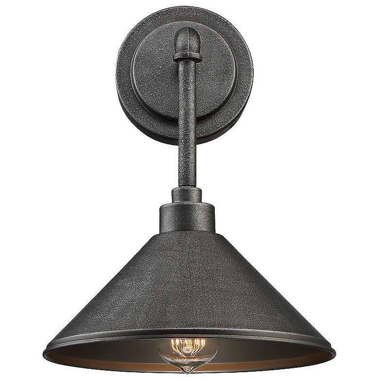 Image 3 Dansk 1-Light Wall Sconce in Galvanized Metal