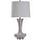 Dante 33 1/4" Brushed Nickel and Concrete Genie Table Lamp