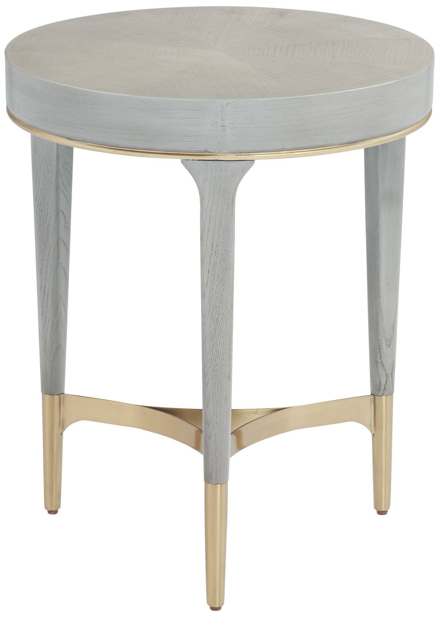 Danton 19 3/4" Wide Gray Round Side Table 79N10 Lamps Plus