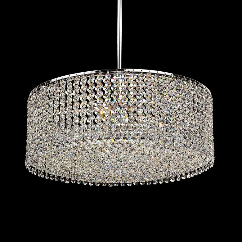 Image 1 Danube Crystal Double Layer 18" Wide Pendant Chandelier