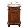 Danville 24" Wide Brown 1-Door Single Sink Vanity