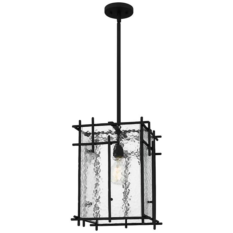 Image 1 Daphne 1-Light Matte Black Mini Pendant