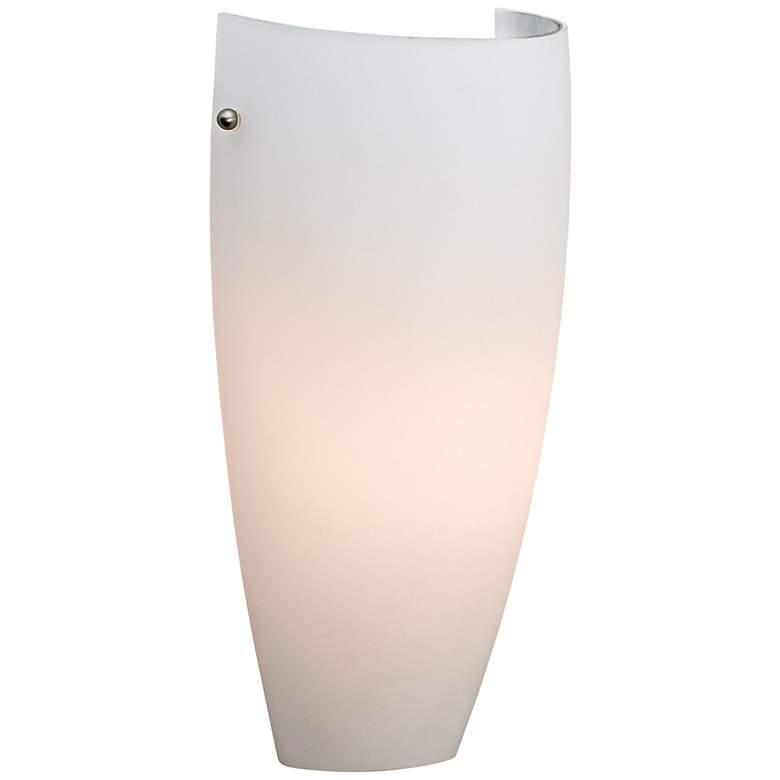Image 2 Daphne 11 3/4 inch High Opal Wall Sconce