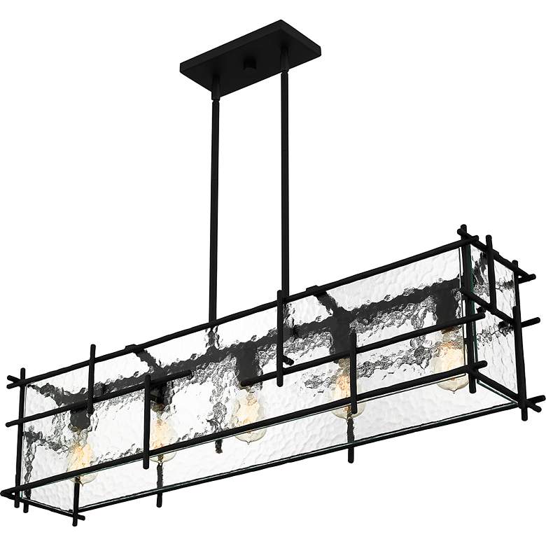 Image 5 Daphne 5-Light Matte Black Island Light more views