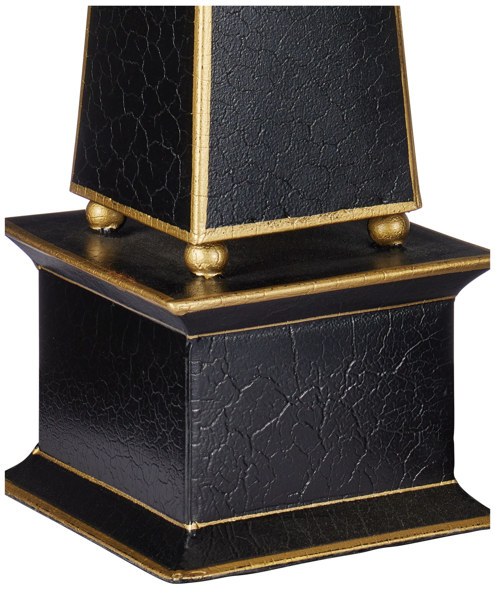 Image 2 Daphne Black, Gold Obelisk - Set of 2 more views