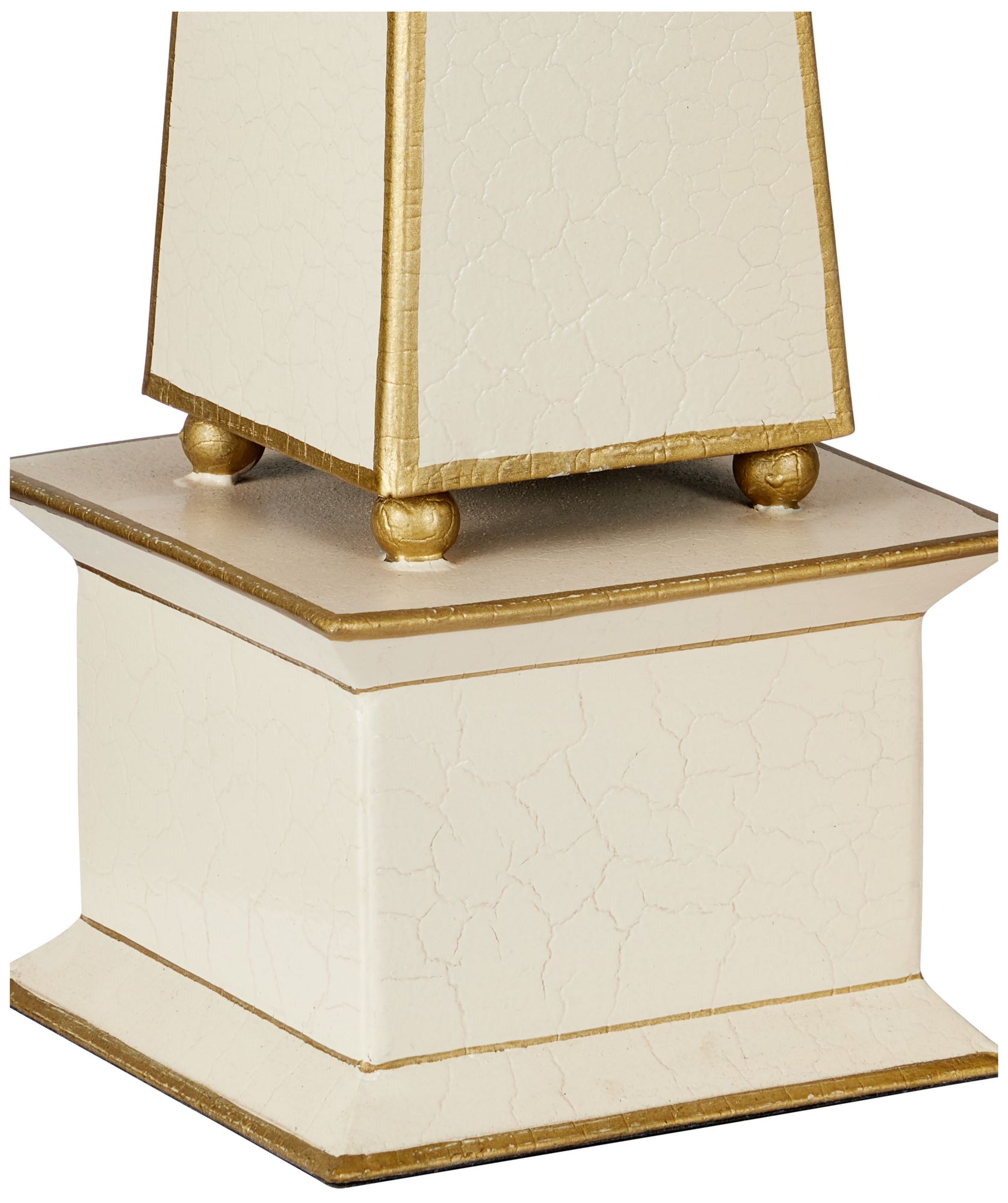 Image 2 Daphne Ivory, Gold Obelisk - Set of 2 more views
