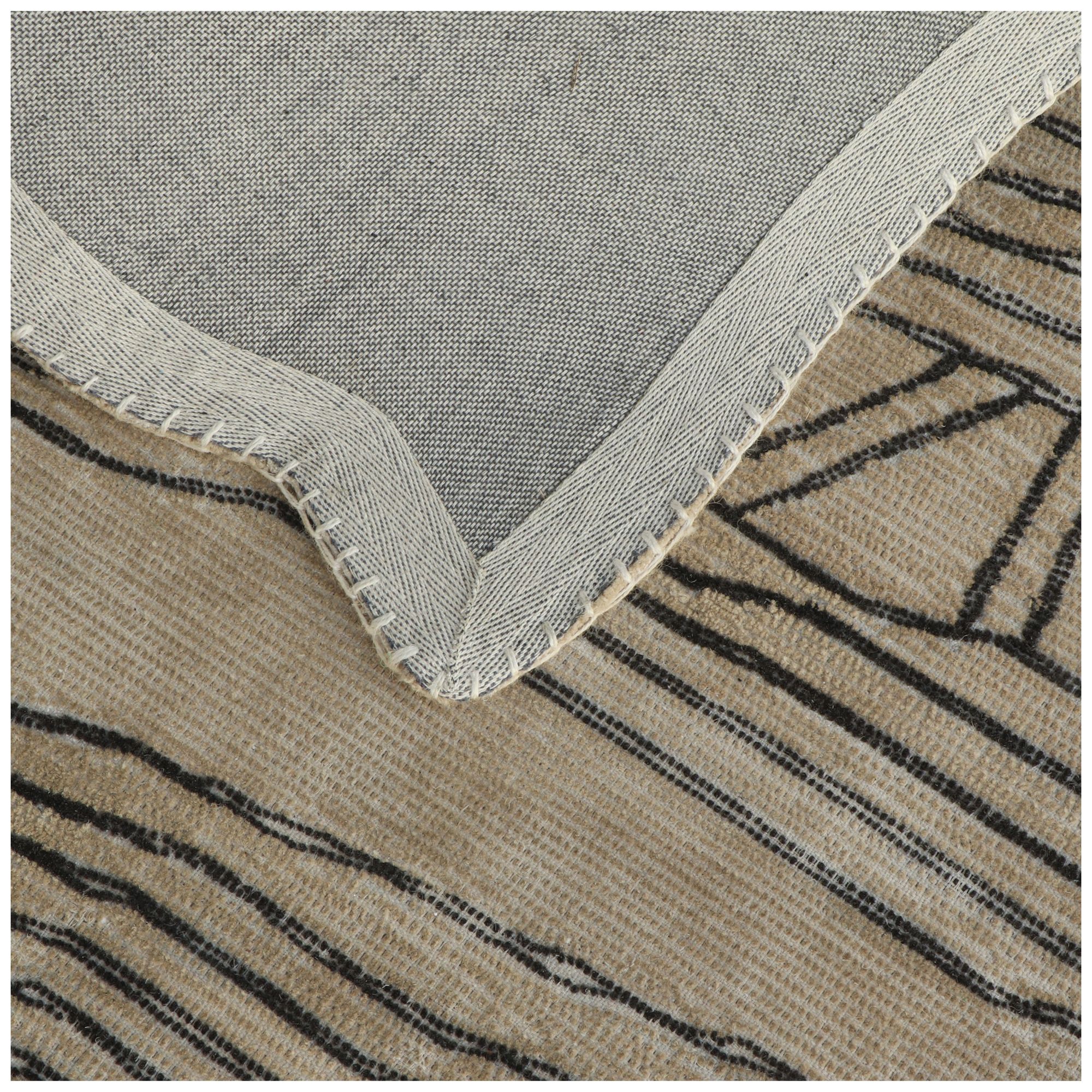 Image 4 Daphne Natural Hand Tufted Floor Rug 5x8' more views
