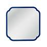 1_Daphne Navy Lacquer 30" Square Wall Mirror