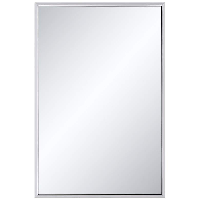 Image 1 Dapia 36 H x 24 W Wall Mirror, Grey