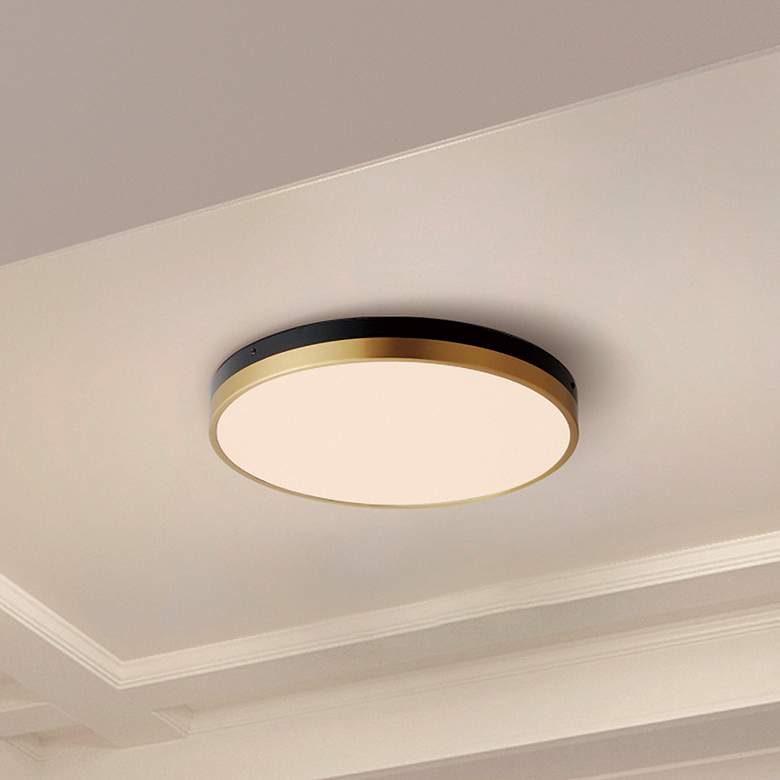 Image 1 Dapper 16" LED Flush Mount