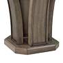 2_Dapper 26" Wide Gray Wood Square End Table more views