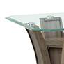 4_Dapper 26" Wide Gray Wood Square End Table more views