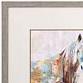 Dappled Horse I 34" Wide Rectangular Framed Wall Art in scene
