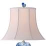 3_Dara 30" Blue and White Chinoiserie Temple Jar Table Lamp more views