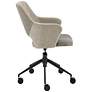 4_Darcie Light Taupe Adjustable Swivel Office Chair more views