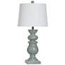 2_Darcy 30.25" High Blue-Green Polyresin Table Lamp