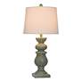 3_Darcy 30.25" High Blue-Green Polyresin Table Lamp more views